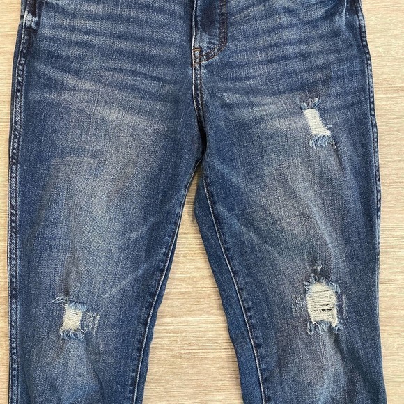 Women’s Kut from the Kloth High Rise Catherine Fab AB Boyfriend Jeans Size 0x27 - Picture 5 of 6